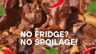 How I Preserve Meat for Long Without a Fridge | Travel worthy