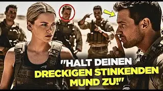 “Schweig, Frau!” Soldaten lachten über sie Minuten später kam sie in der Generalsuniform zurück