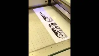 FatDad BMX plates - printing in action