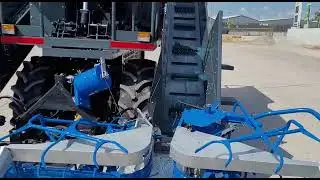 akrep 4x4 susam hasat makinasi tanıtımı