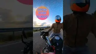 Riding over the #clouds!  #motorcycle #rider