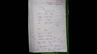 Log Formula Series ✨ #math #logformula #allclasses #shorts