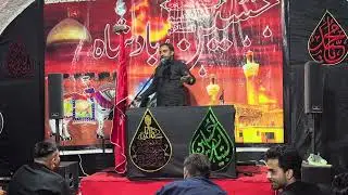 Zakir Nasir Raza Ranjha 7 Muhram 2024 Napoli Italy shahdat Shahzada Ali Asghar as