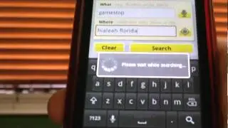 LG Optimus M - Yellowpages App Review