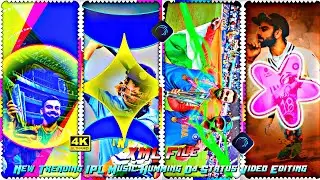 New Trending Style Cricket Music Dj Humming Status Video Editing | IPL Music Dj Bm Remix XML File