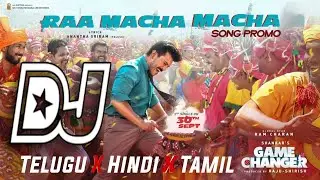 Raa Macha Macha dj Song | Game Changer dj songs | Ram Charan | Shankar | Thaman S |dj songs telugu