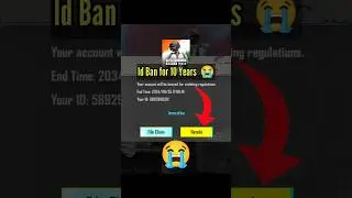 😱My Bgmi Id Got Banned For No Reason 😭 BGMI Id getting Ban after latest update| #shorts #bgmi