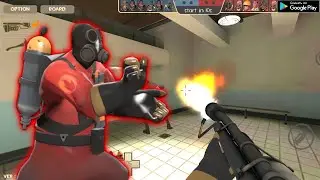 TEAM FORTRESS 2 НОВЫЙ КЛОН НА АНДРОИД ОБЗОР TEAM FORTALEZA 2 MOBILE ANDROID GAMEPLAY 2022 SHOOTER FP