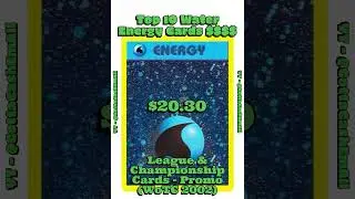 Top 10 Most Expensive Pok&eacute;mon Water Energy Cards 💧 #pokemon #pokemoncards #pok&eacute;mon #tcg #top10