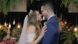 Trailer LINDO casamento AMANDA E PEDRO - Ch&aacute;cara Recanto Tranquilo
