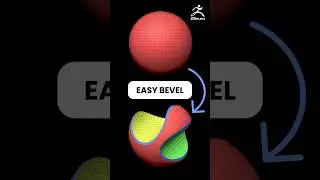 Quick Tip | How to Create a Bevel Using Polygroups in ZBrush? #bevel #zbrush #polygroup