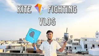 Kite 🪁 Fight Vlog Makarsakranti special | Rutvik ✔️