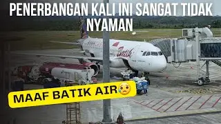 TERBANG DARI SAMARINDA KE JAKARTA  | BATIK AIR ID6673, AIRBUS A320, PK-BKJ