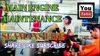 CHANGING OF ROTOCAPS ENGINE MAINTENANCE #seamanslife #seafarers #engineering #ENGINE #JUNIORNITONIO