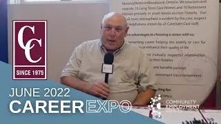 Caressant Care at the June Career Expo