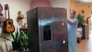 New fridge reveal - Thank you Lowe&rsquo;s for fast delivery 🚚 (Lucky no. 49 🍀)