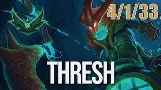XiaoHai Thresh Chinese Server 1k-LP Emerald Match &mdash; XiaoHai Enables Vincent&rsquo;s Double Pentakill!