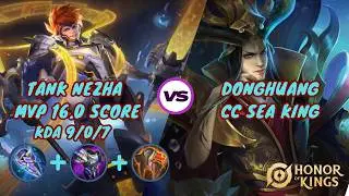 HONOR OF KINGS| BURNING FLAME MVP NEZHA VS DONGHUANG & BUTTERFLY| BUILD AND COMMENTARY #honorofkings