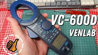 Venlab VC-600D Токовые клещи, бюджетные, большие.