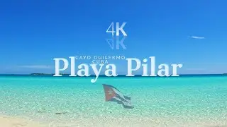 Pilar Beach / Playa Pilar, One of The Best Beaches in The Caribbean, Cayo Guillermo, Cuba