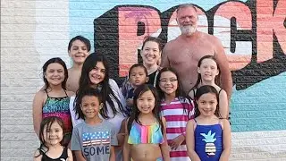 Taking 10 KIDS To The BEACH! Beach Day!  Rockport Beach, TEXAS! (Large Family Adoption Life)