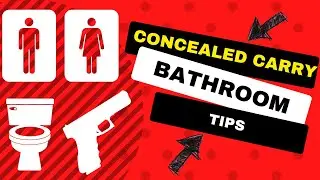 If You Carry A Gun... Then Watch This || THE BATHROOM & EDC