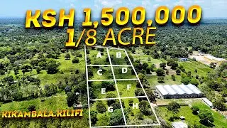 Продаётся участок в Кикамбале, 1/8 акра, всего за 1 500 000 кенийских шиллингов #landforsale #mom...