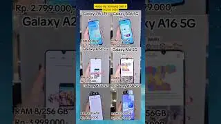 harga Hp Samsung juni 2025 #samsunga56 #samsung #smartphone #samsunggalaxy #pricelist #handphone