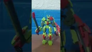 how your lego robot can hold sword