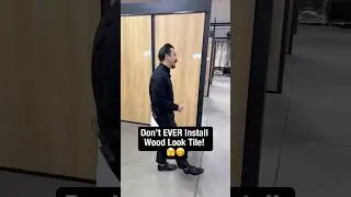 Roger explains why homeowners should STAY AWAY from Wood-Look tile🤷🏻&zwj;♂️🏡🫵🏼