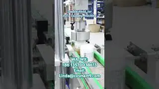 Double Heads Jar Auto Capping Machine#bottlecappingmachine #bottlecapper #factory #cappingmachine