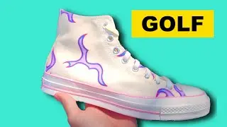 Converse Golf Le Fleur Chuck 70 Flames (желтый/цвет миндаля)