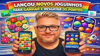 APP da Google Play com JOGUINHO das FLORES para GANHAR + Pontos e Boas Chances de Resgata Ainda Hoje