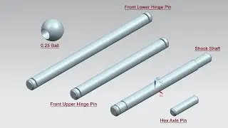 Miscellaneous Components of 'Suspension' Series-1 (Siemens NX)