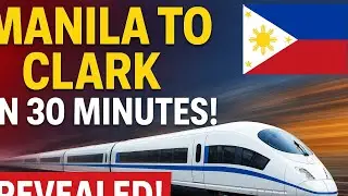 🚄 &laquo;Из Манилы в Кларк всего за 30 минут! Самая быстрая железная дорога на Филиппинах открыта!&raquo;