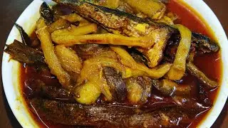 Dry Fish with Taro Root Stem Curry | Taso Aithing r na Gwran | Bodo Cooking Vlog 24