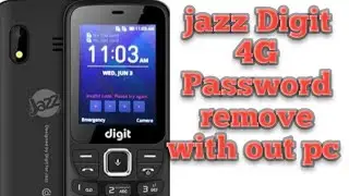 jazz digit 4g mobile password remove without pc without box