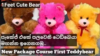 1 Feet Cute Teddy sewing | new package first teddy bear | dinu creations