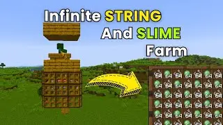 EASY Slime & String Farm in Minecraft 1.21.10