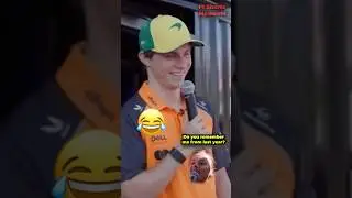 Oscar Piastri with a Cute Fangirl #f1 #formula1 #f1shorts #oscarpiastri