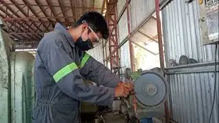Demonstrate the use and properly handling of Offhand Grinding Machine.