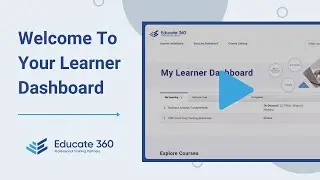 Welcome To Your Learner Dashboard