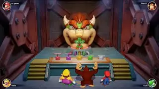 Mario Party Superstars - Bowser's Big Blast - Mario vs Donkey Kong vs Wario vs Yoshi　Long　Match