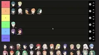 Fire Emblem Three Houses Character Tierlist !