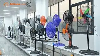 Mass Production of Stand Fans in a Chinese Factory!