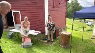 Kvinnearbeid i gamle dagar