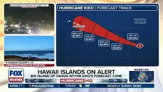 Hurricane Kiko Eyes Hawaii Which Remains A Major Category 3 Storm