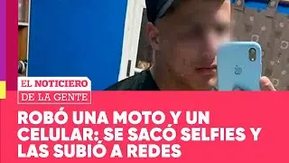 SE SACÓ SELFIES CON UN CELULAR ROBADO - #ElNoticieroDeLaGente