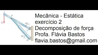 Exercícios de Mecânica - Estática #2