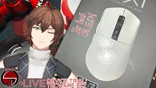 Tecware EX1 Is A Budget Mouse That Has OLED Screen Button!? [DEVICE TRIAL] #ENVtuber #Vtuber #LIVE